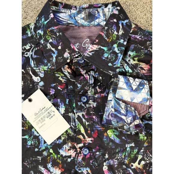 Robert Graham Other - New Robert Graham Mens XS Highland 2 Long Sleeve Shirt Colorful Abstract Art